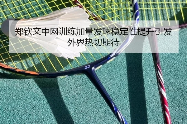 郑钦文中网训练加量发球稳定性提升引发外界热切期待
